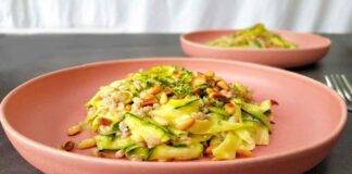 farro zucchine ricetta FOTO ricettasprint