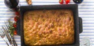 Focaccia furba farcita in 10 minuti senza lievito e senza fatica
