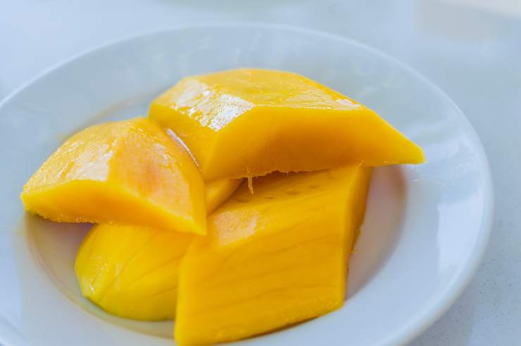 Gelato al mango e succo d'arancia FOTO ricettasprint