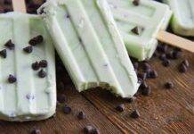 ghiaccioli latte e menta ricetta FOTO ricettasprint