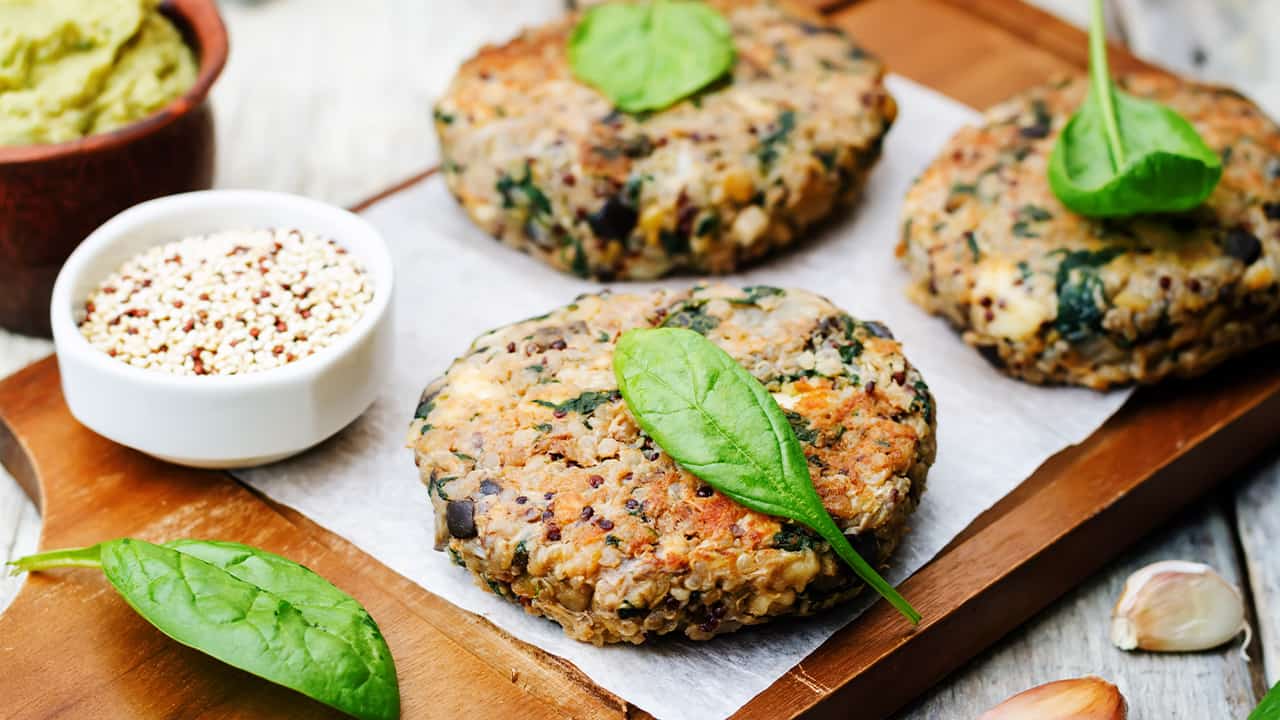 Hamburger melanzane e peperoni