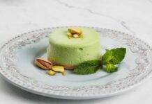 Mini cheesecake pistacchio e menta | fresca e deliziosa Mini cheesecake pistacchio e menta