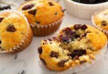 Muffin ai frutti di bosco