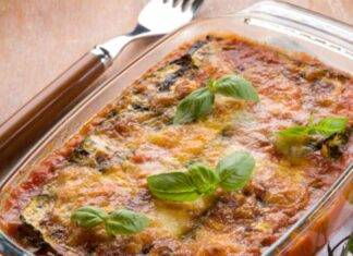 Verdure con pomodoro e fomaggio al forno