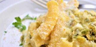 pasta forno zucchine patate ricetta FOTO ricettasprint