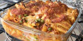 Pasta carne e verdura