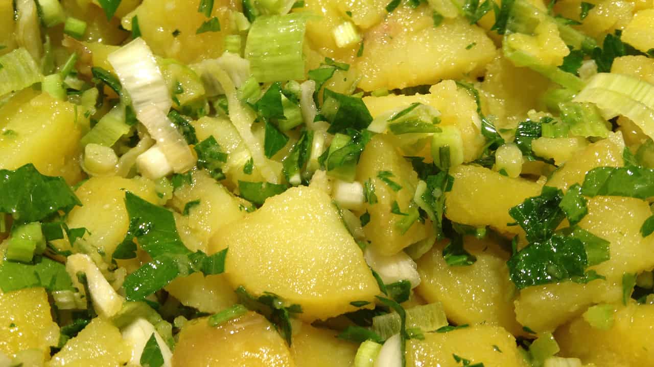 Patate all'insalata con limone