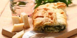 Pizza di sfoglia ricotta parmigiano e spinaci ricettasprint