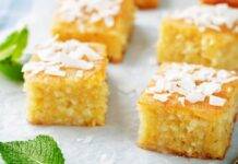 Torta cocco e yogurt