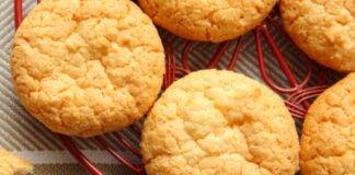 Biscotti con burro e cocco