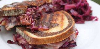 sandwich cavolo rosso prosciutto ricetta FOTo ricettasprint