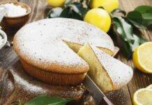 Torta al latte e limone