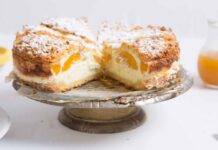 Torta frolla soffice all'albicocca