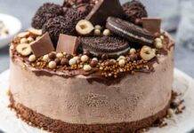 Torta gelato nocciolata facilissima | Perfetta per occasioni speciali Torta gelato nocciolata facilissima ricettasprint