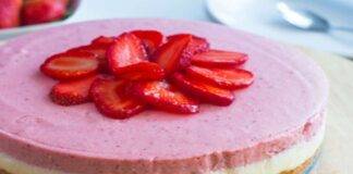 torta mousse cioccolato fragole FOTO ricettasprint