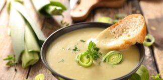 zuppa porro ricetta FOTO ricettasprint