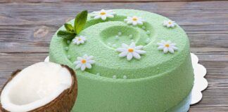 torta menta e cocco
