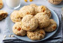 Biscotti con albicocche