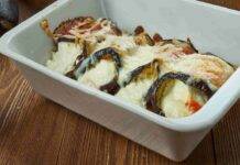 Cannelloni di melanzane grigliate con ricotta e mozzarella