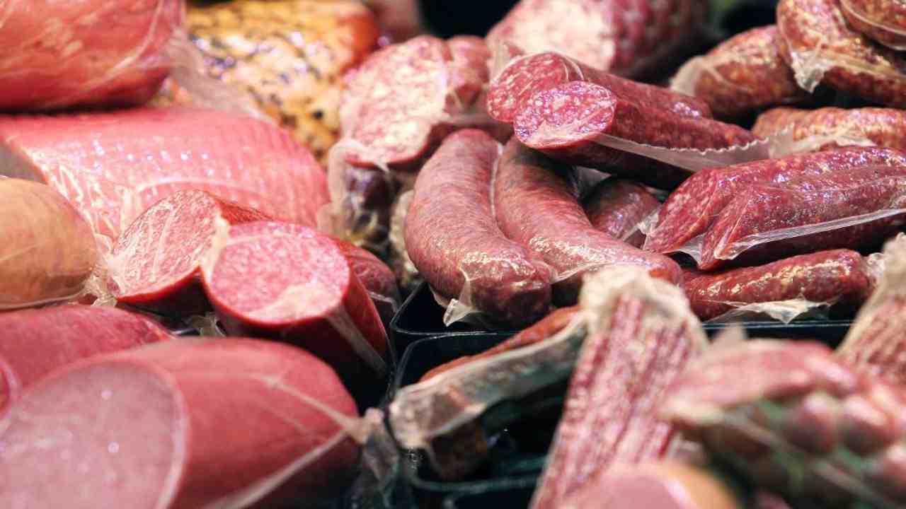 Carne processata perché fa male