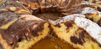 ciambellone tiramisù ricetta FOTO ricettasprint