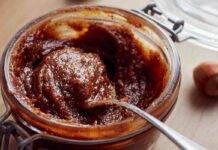 crema nocciole vagana no zucchero ricetta FOTO ricettasprint