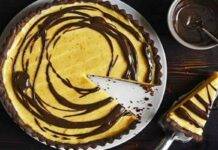 crostata cacao crema pasticcera ricetta FOTO ricettasprint