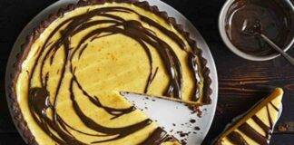 crostata cacao crema pasticcera ricetta FOTO ricettasprint