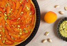 Crostata con albicocche