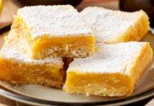 Dolcini alla crema di limone facilissimi