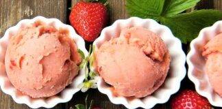 Dolcino fresco e profumato alla frutta