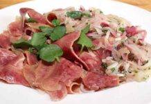 insalata lingua cipolle ricetta FOTO ricettaspirnt