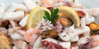 Finger food di molluschi e crostacei