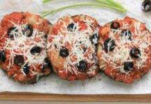 Melanzane gratinate parmigiano e olive nere | pronte in 20 minuti Melanzane gratinate parmigiano e olive nere