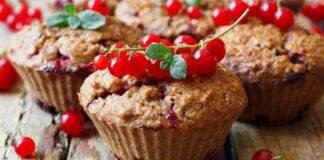 Muffin con ribes