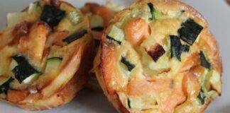 Tortini con salmone e verdure