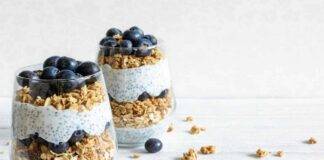 parfait quinoa mirtilli ricetta FOTO ricettasprint