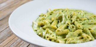 Primo di verdure e latte