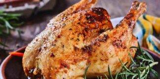 Secondo di carne bianca insaporito con spezie