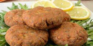 Polpette di melanzane e salmone affumicato