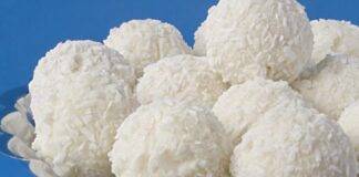 Palline fredde al cocco