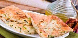 focaccia con verdure