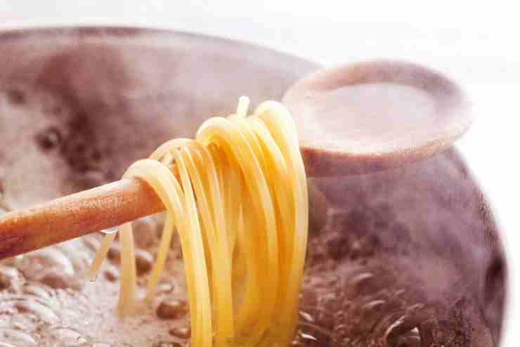 Spaghetti con gamberi