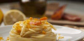 spaghetti bottarga ricetta FOTO ricettasprint