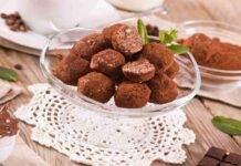 Tartufi menta e cioccolato | questa ricetta è la gioia in un sol boccone Tartufi menta e cioccolato