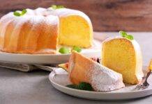 Torta alta e soffice al limone e ricotta | Dolce invitante e delicato Dolce morbido e soffice agli agrumi