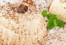 Dolce al cucchiaio fresco per adulti