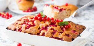 Torta con ribes