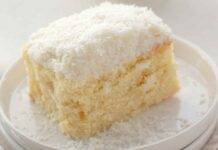 Torta soffice tutta cocco