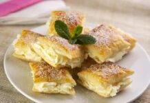 Dolci sfogliati alla crema